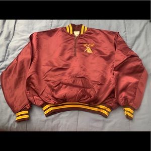 Spartans Wrestling Varsity Jacket- satin